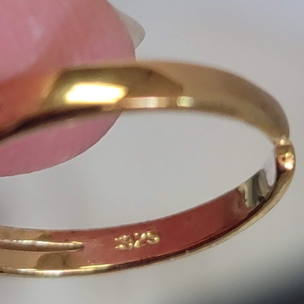 Libra Zodiac Gold Ring One Size Marked 925 Women's Sterling Forever Jewelry